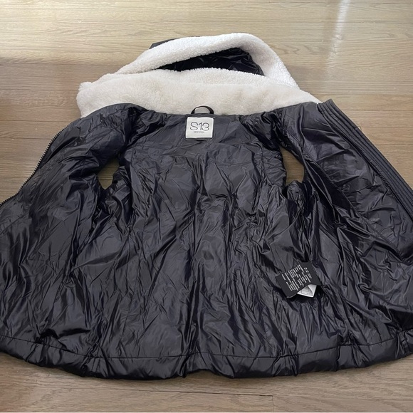 S13 Women's Black Down Puffer Vest Size Small - Picture 5 of 12